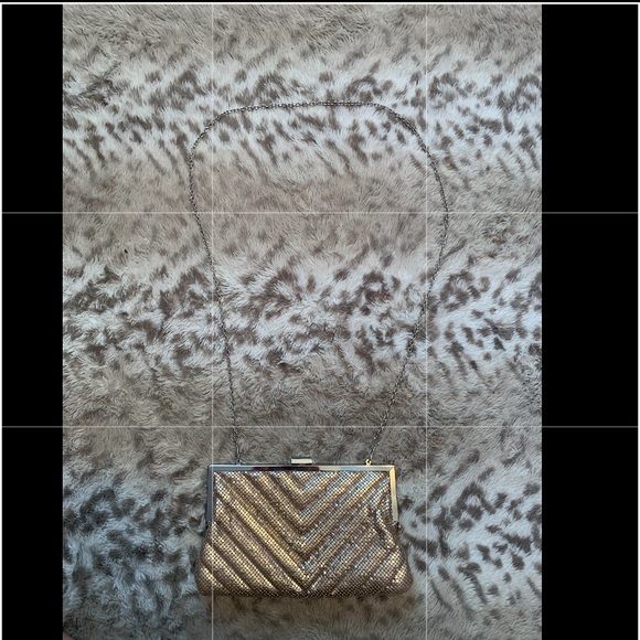 Charming Charlie Handbags - Gold Clutch/handbag